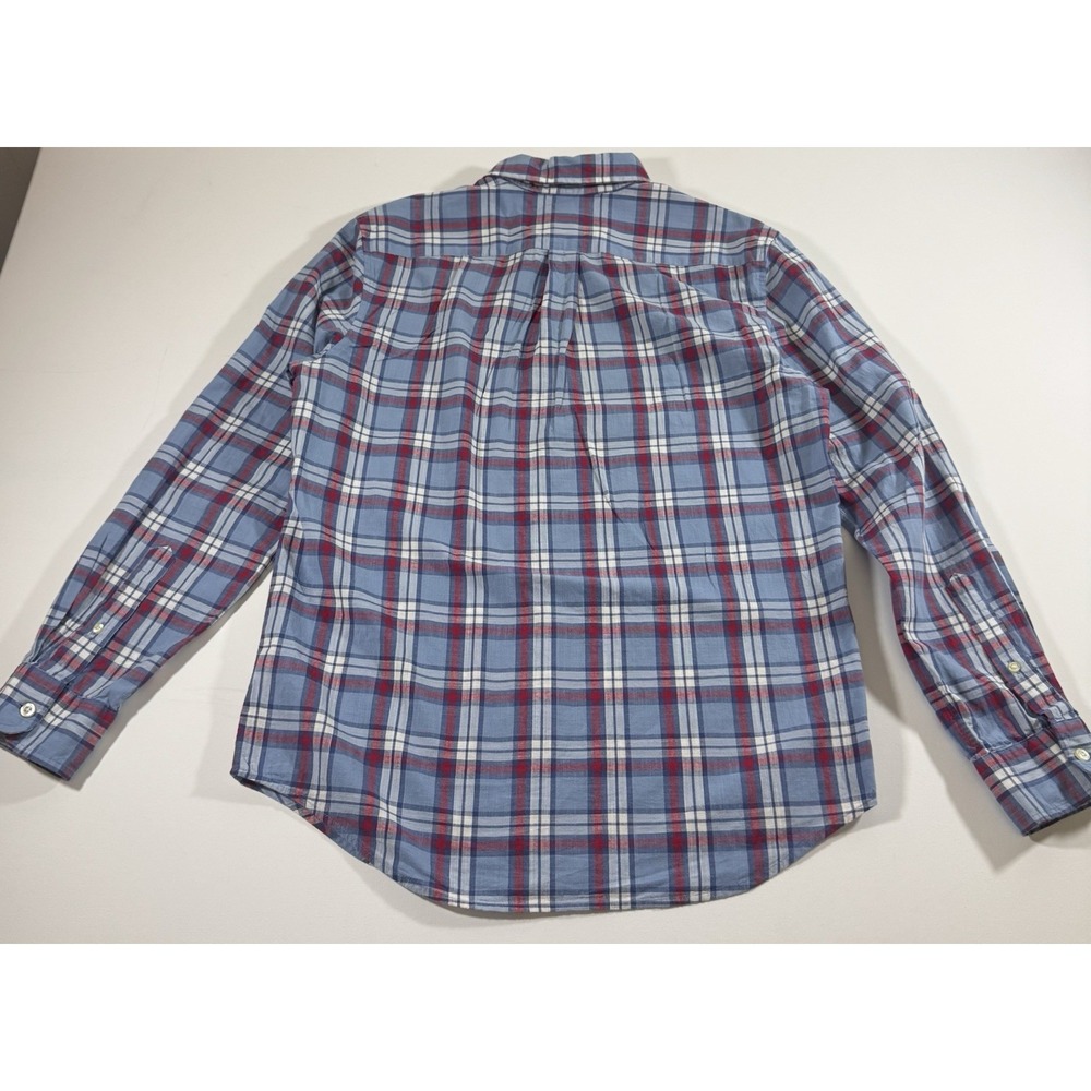 vineyard vine whale shirt Men's Size Small Blue/red/white plaid - Picture 7 of 8